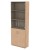 Height: 2141mm (Four Shelf),  Colour: Beech