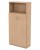 Height: 1725mm (Three Shelf),  Colour: Beech