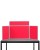 Colour: Red,  Frame Colour: Grey