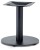 Silhouette Table Pedestal - Round Post & Round Base