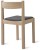 S-312B Wooden Stacking Chair + Seat Pad