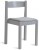 S-312B Wooden Stacking Chair + Seat Pad