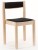 S-312C Wooden Stacking Chair + Seat & Back Pad