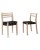 S-620S Wooden Stacking Chair + Web Seat
