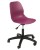 Base: Black Nylon + Castors,  Colour: Plum