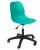 Base: Black Nylon + Castors,  Colour: Turquoise