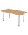 Rectangular Meeting Table - Round Legs