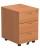 ONE Mobile 3 Drawer Pedestal 24H