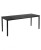 Top Size: 1800 x 690mm,  Height: Dining,  Frame Colour: Black,  Surface Colour: Black