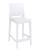 Seat Height: 650mm,  Colour: White