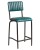 Seat Height: 650mm,  Upholstery Colour: Vintage Teal,  Frame Colour: Black