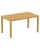 Top Size: 1400 x 800mm,  Height: Dining,  Colour: Teak