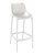Seat Height: 750mm,  Colour: White