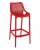 Seat Height: 750mm,  Colour: Red