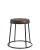 Seat Height: 480mm,  Upholstery Colour: Vintage Brown,  Frame Colour: Black