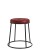 Seat Height: 480mm,  Upholstery Colour: Vintage Red,  Frame Colour: Black