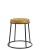 Seat Height: 480mm,  Upholstery Colour: Vintage Gold,  Frame Colour: Black