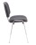 Padded Club Chair Chrome 24H