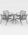 CONTOUR All Metal Outdoor Lounge Armchair
