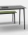 Graphic All Metal Indoor / Outdoor Rectangular Dining Table