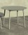 Graphic All Metal Indoor / Outdoor Round Dining Table