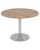 Round Meeting Table - Column Base