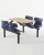Hoxton Fixed Seat Fastfood Table
