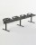 Pepperpot Backless Fixed Seat Beam Unit