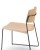 Sigma Wooden High-Density Stacking Chair