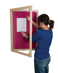 Interior Lockable Noticeboards