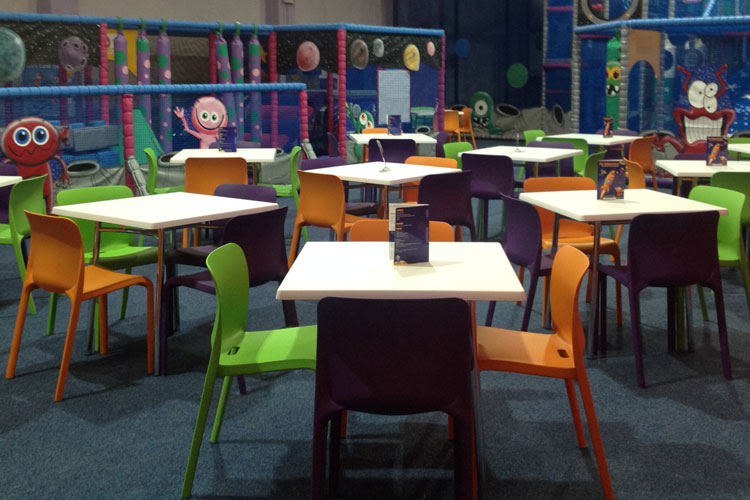 Cafe Furniture & Party Rooms - Planet Play - Knutsford