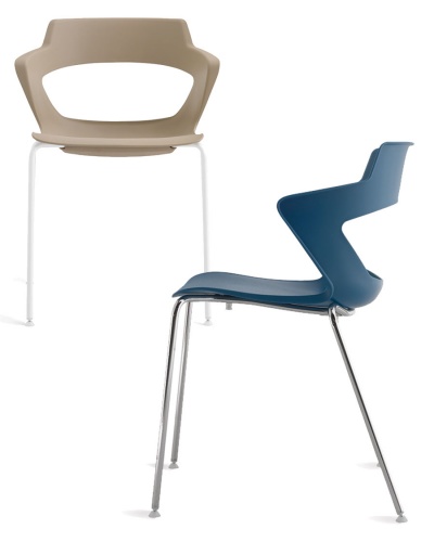 Zenith Moulded Chair - 4-Leg