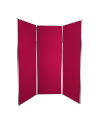 3 Panel Junior Jumbo Display Stand - Aluminium Frame