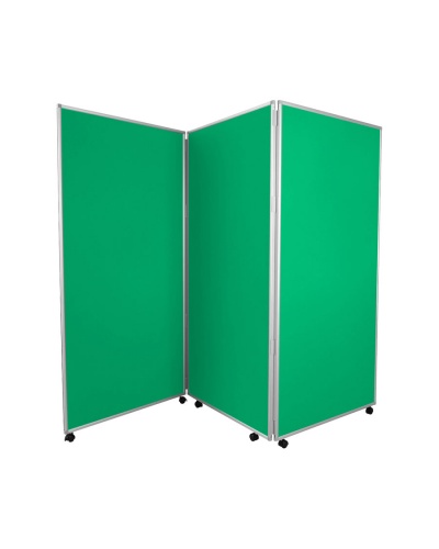 3 Panel Mobile Jumbo Display Stand - Aluminium Frame