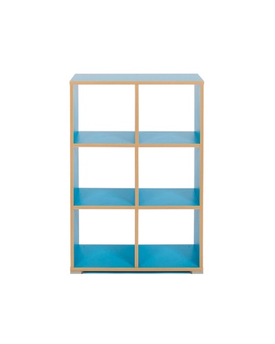 6 Cube Backless Room Divider - Vertical