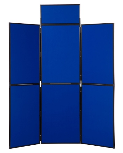 6 Panel Folding Display Stand