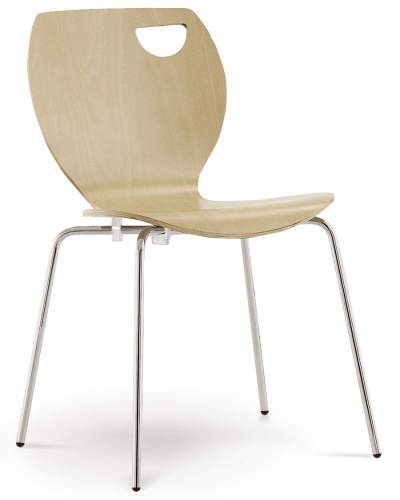''Cafe IV'' Wooden Cafe Chair