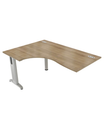 DominoBeam Crescent + 1 Desk - Left Hand