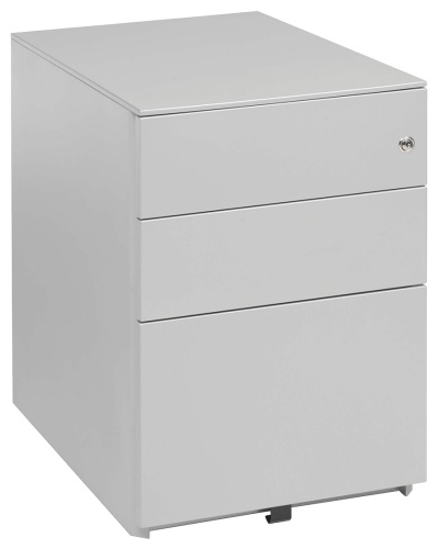 DominoBeam Pedestal - Steel Mobile 3 Drawer