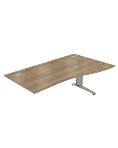 DominoBeam Wave Desk + 1 Desk - Right Hand