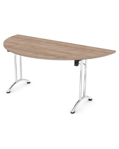 Folding Conference Table - Semi Circular