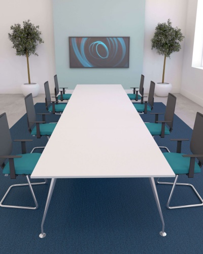 Spire Rectangular Meeting Table