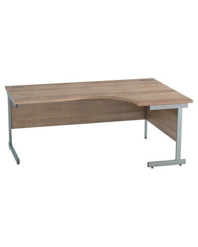 Satellite Crescent Cantilever Desk - Right Hand