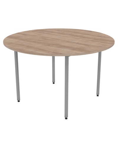 Round Meeting Table - Square Legs