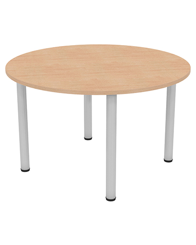 Round Meeting Table - Round Legs