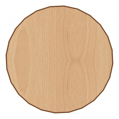 Round Table Top 18mm - Alto Fina