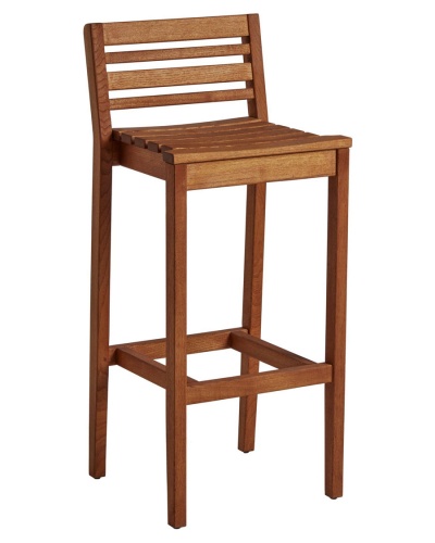 Somer All Wood Outdoor Stool
