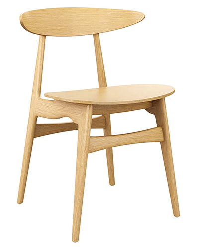 Carcher Wooden Seat Side Chair