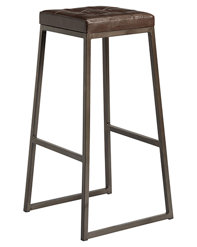Style Padded Top Bar Stool