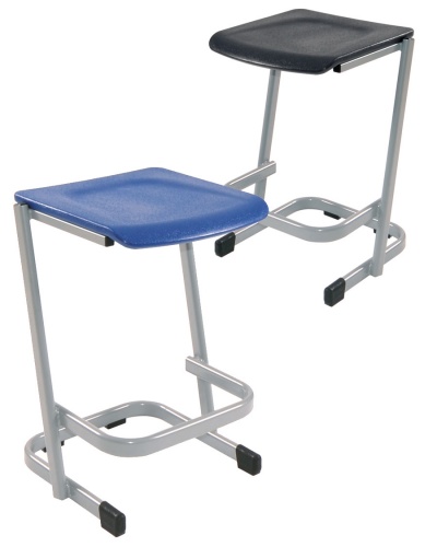 Alpha StacTek Plastic Seat Stool